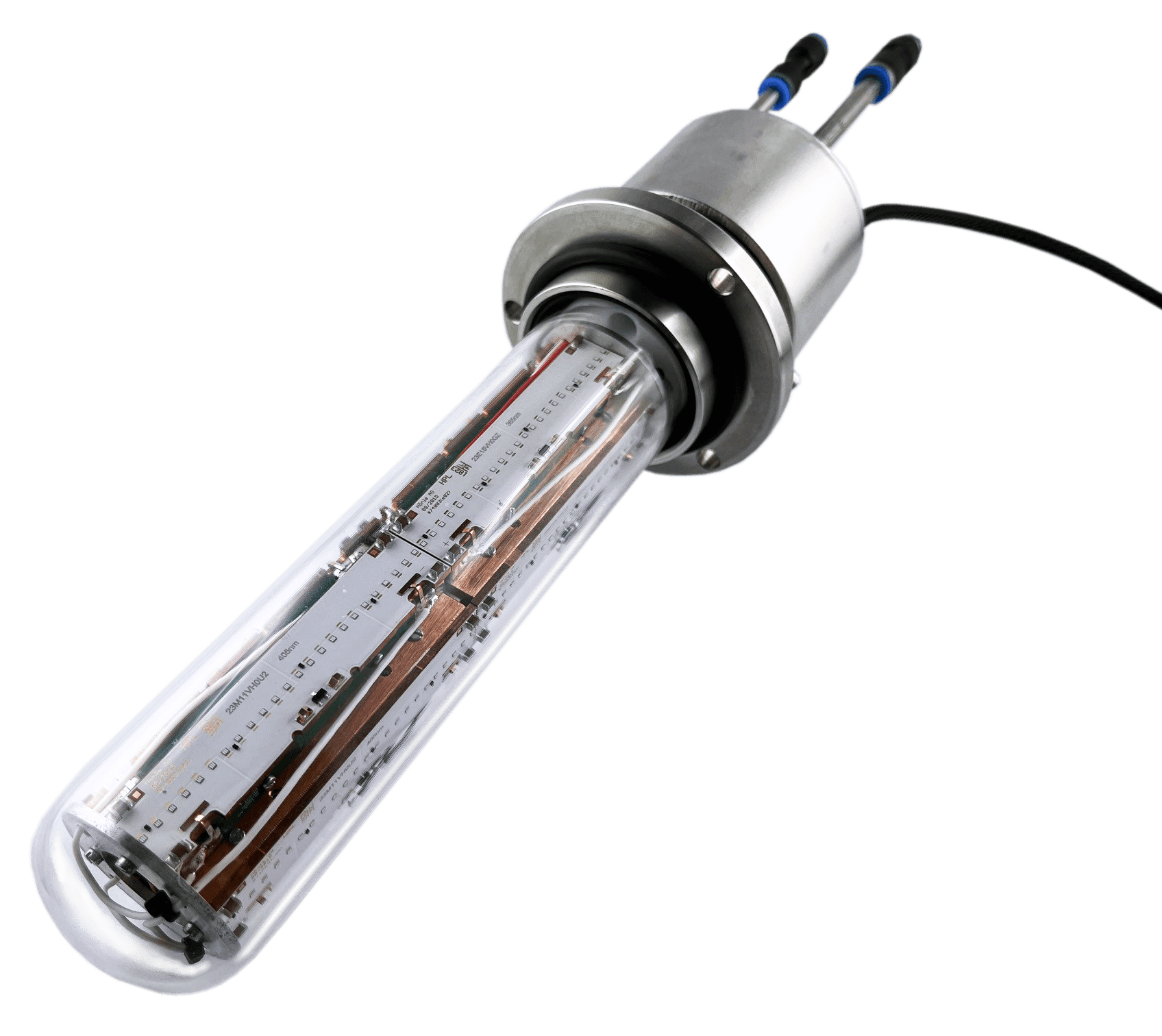 led-tubular-immersion-lamp-hoenle-controller-pharma-chem-lab 맞춤형 파장과 Hoenle LED 컨트롤러가 있는 LED 튜블러 침지 램프, 제약 및 화학 실험실에서 API 합성 및 화학 개발에 사용